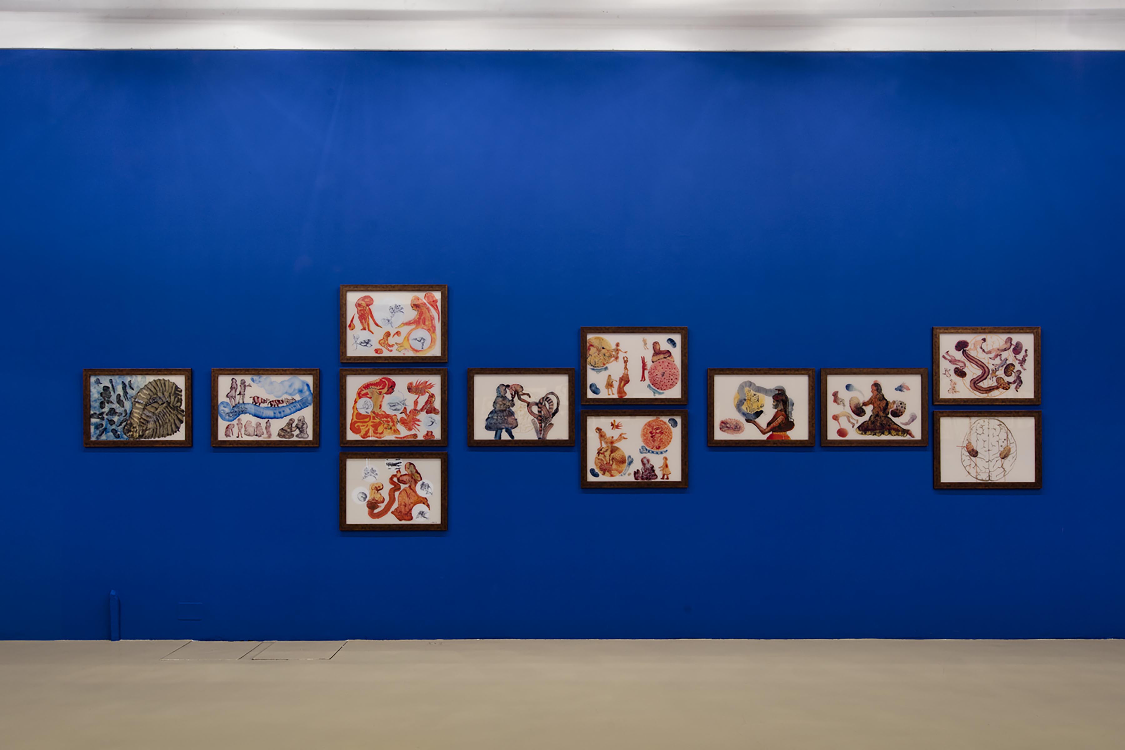Nalini Malani, Listening to the Shades, 2008 (particolare)